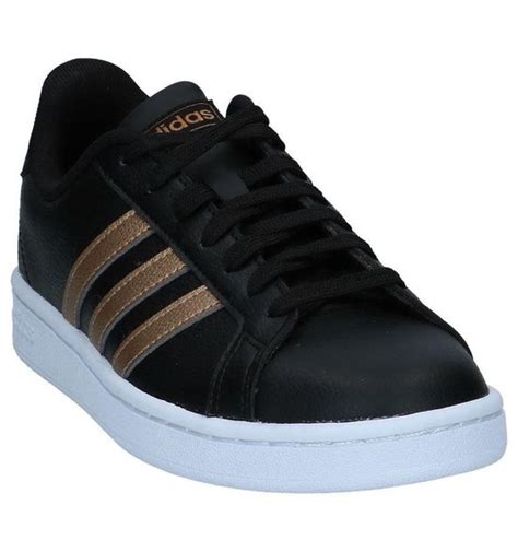 zwarte sneakers adidas grand court|Grand Court Mid I 'Black White' .